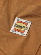 Carhartt WIP - Logo-Appliquéd Organic Cotton-Jersey T-Shirt - Brown