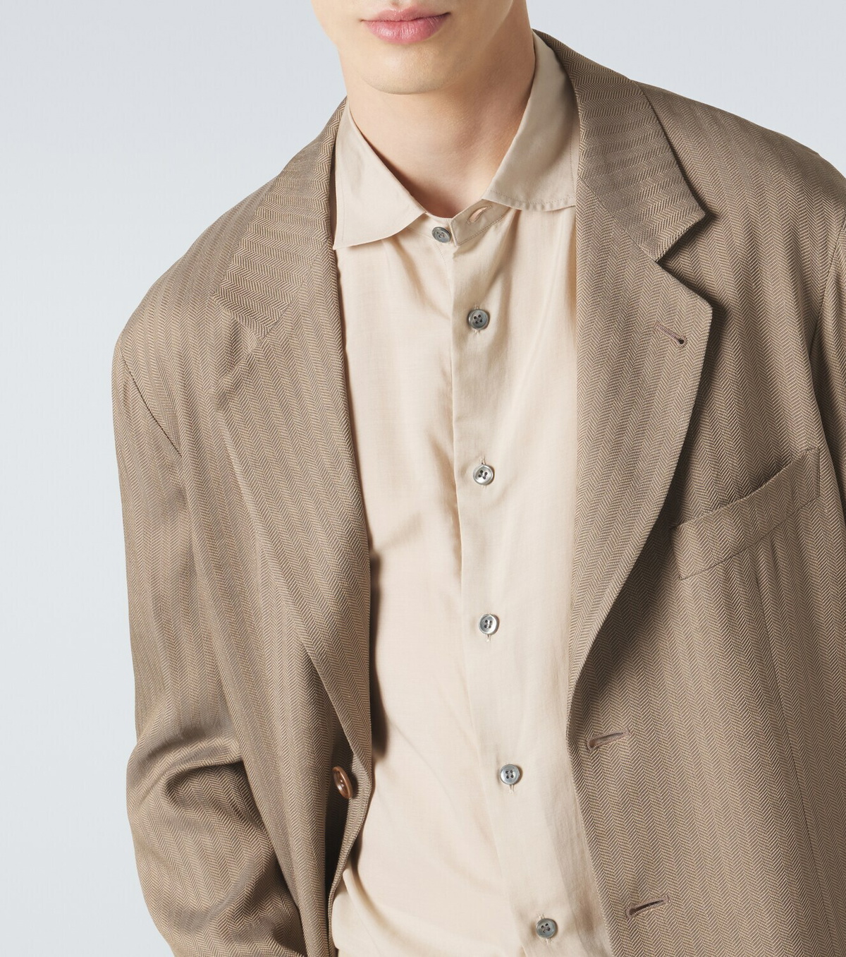 Giorgio Armani Herringbone blazer