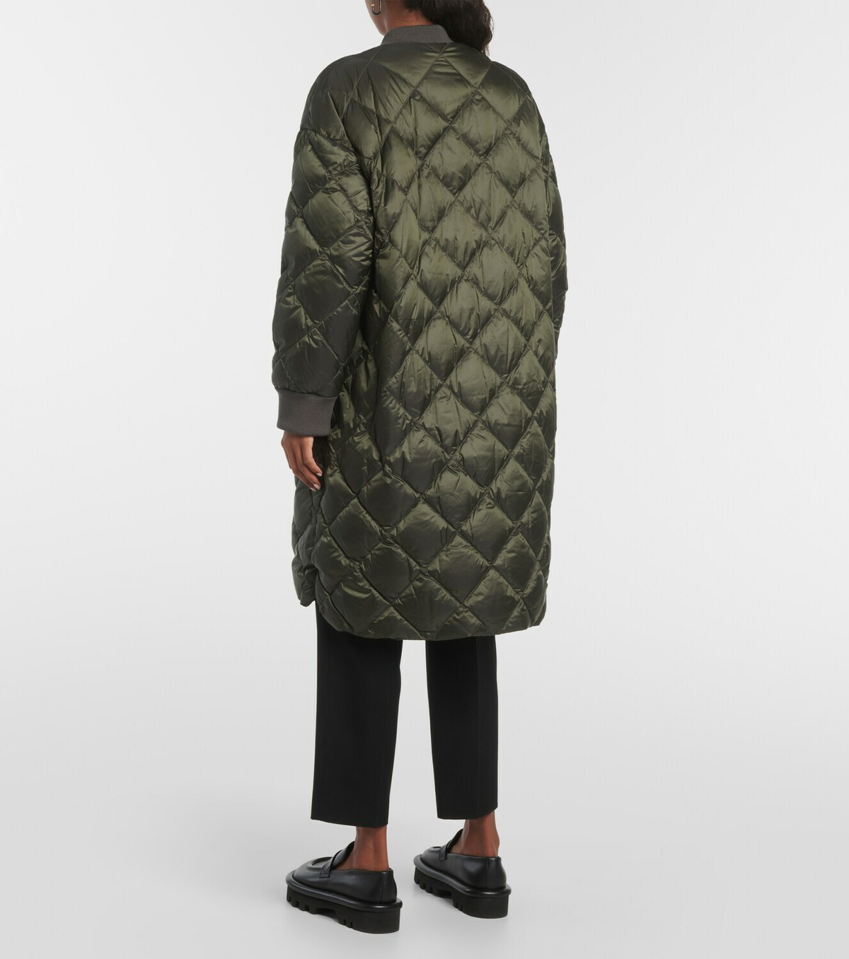 MAX MARA 25S QUILTED LONG COAT 030