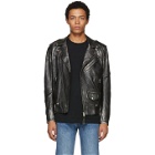 Diesel Black L-Ingran Leather Jacket