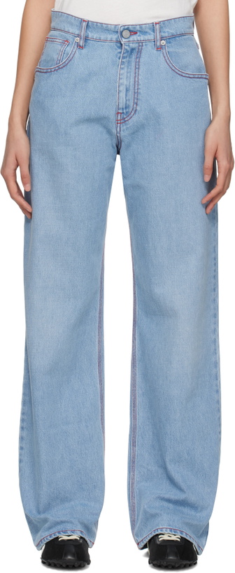 Photo: ERL Blue Straight Venice Jeans