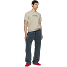 Off-White Beige Heraldic Arrow Slim T-shirt