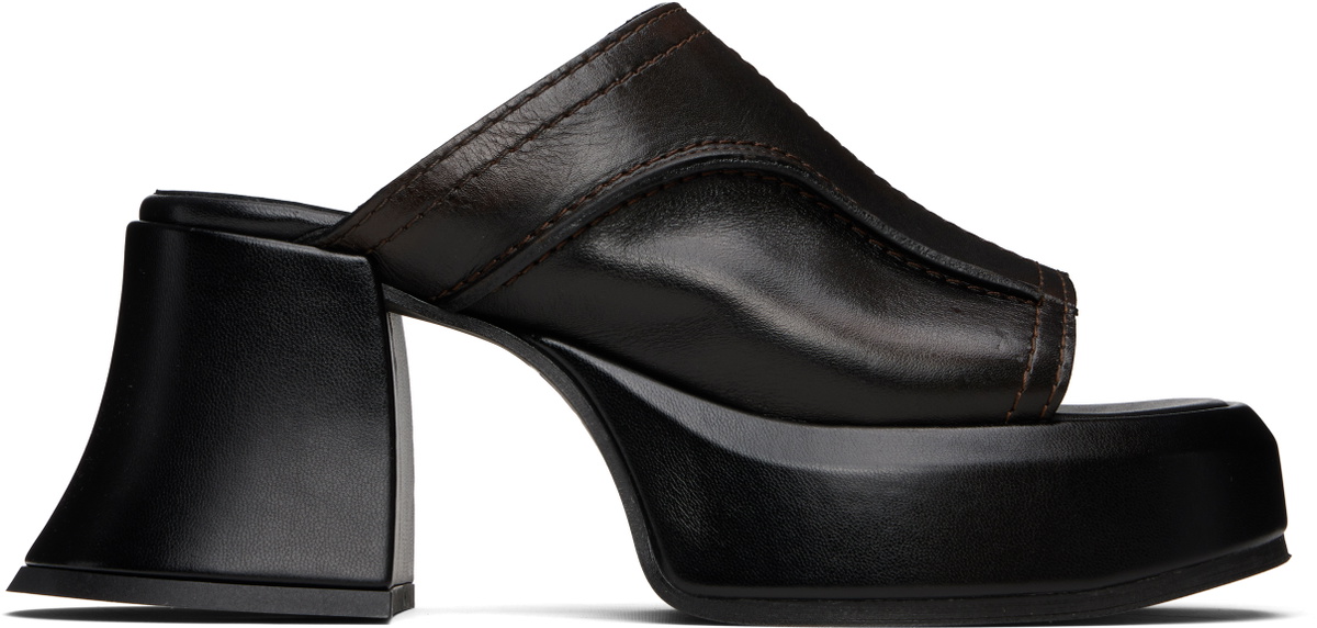Miista Brown Lota Mules