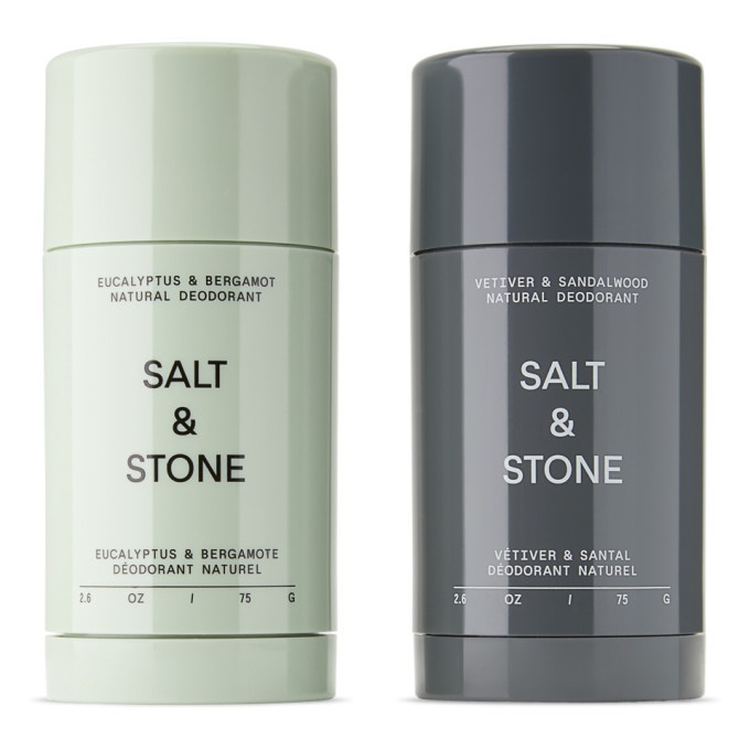 Photo: Salt and Stone Natural Eucalyptus and Sandalwood Deodorant Set