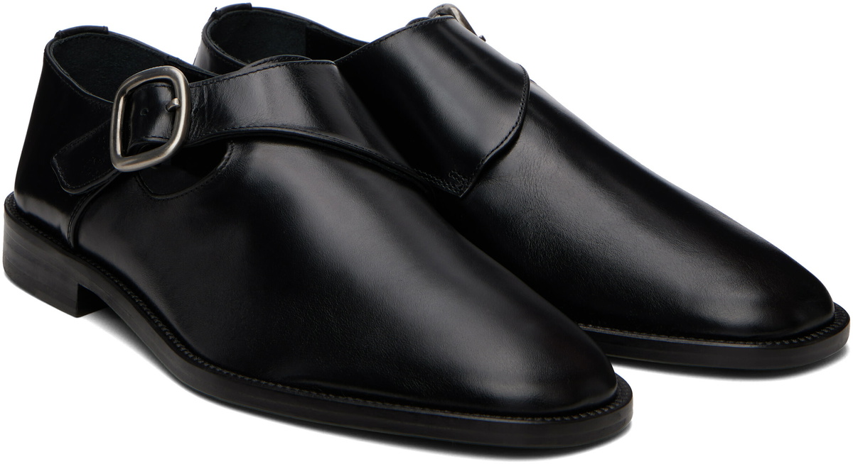 HEREU Black Cintre Monkstraps