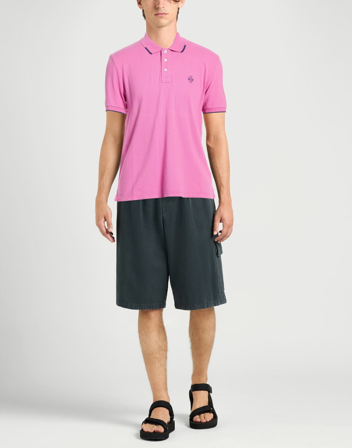 Jacob Cohёn Mens Polo shirt Mauve
