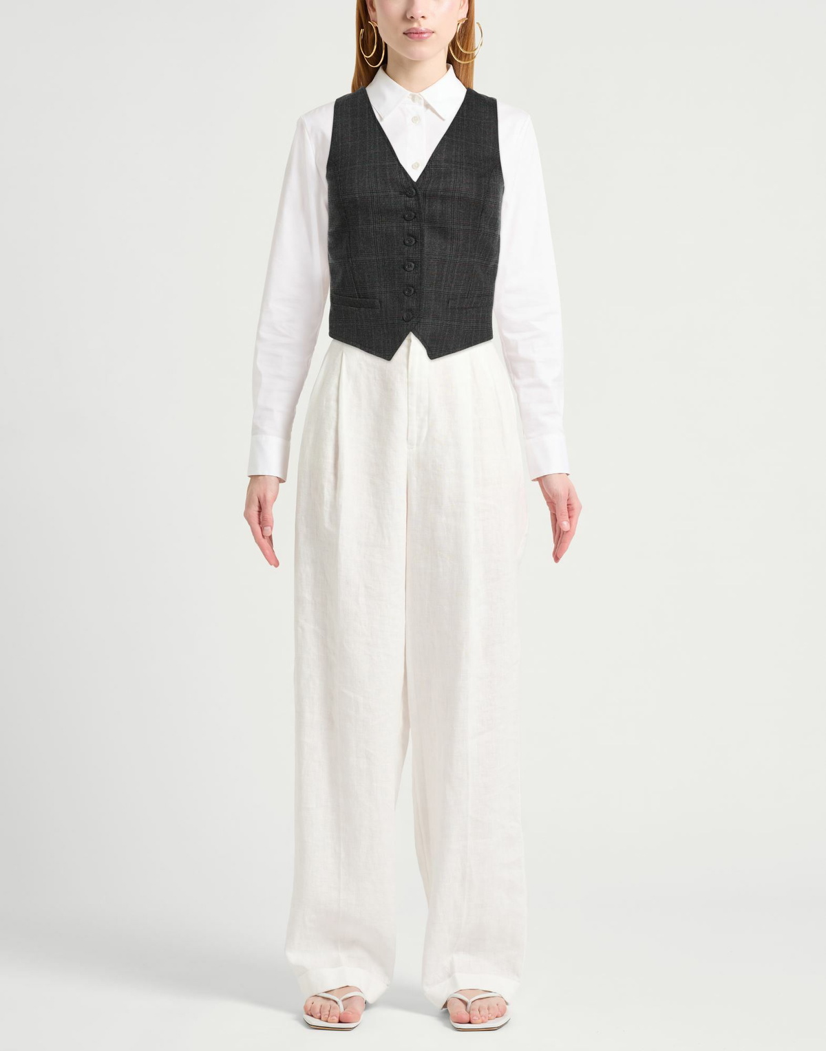 Gant Womens Tailored Vest in Grey