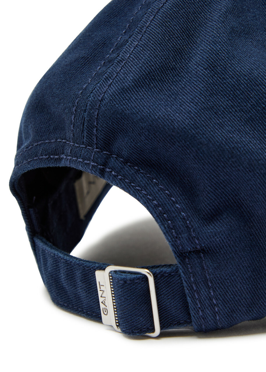 Gant Shield Logo-embroidered Cotton-twill cap - Navy - One Size