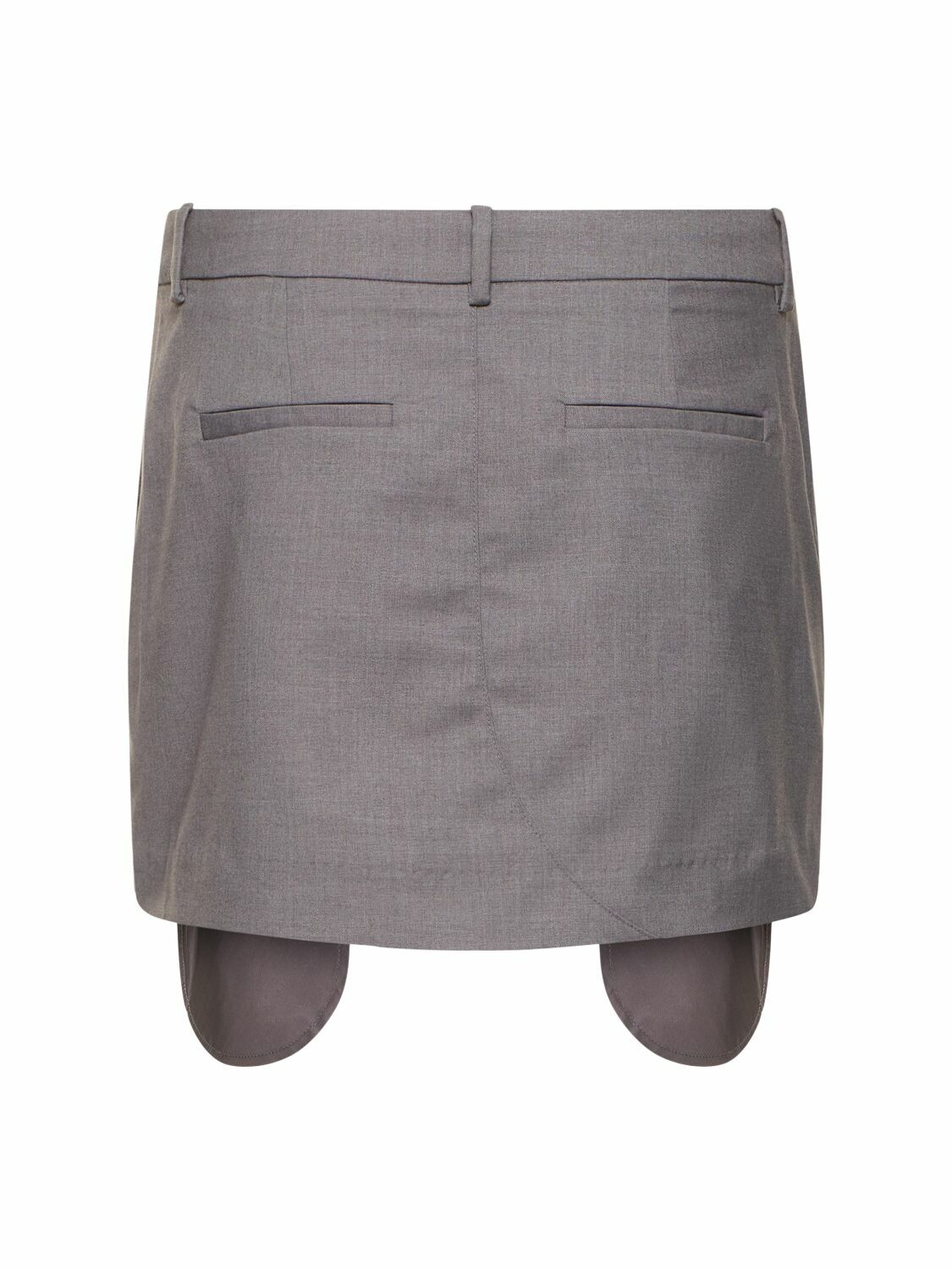 DESIGNERS REMIX Steven Viscose Blend Mini Skirt