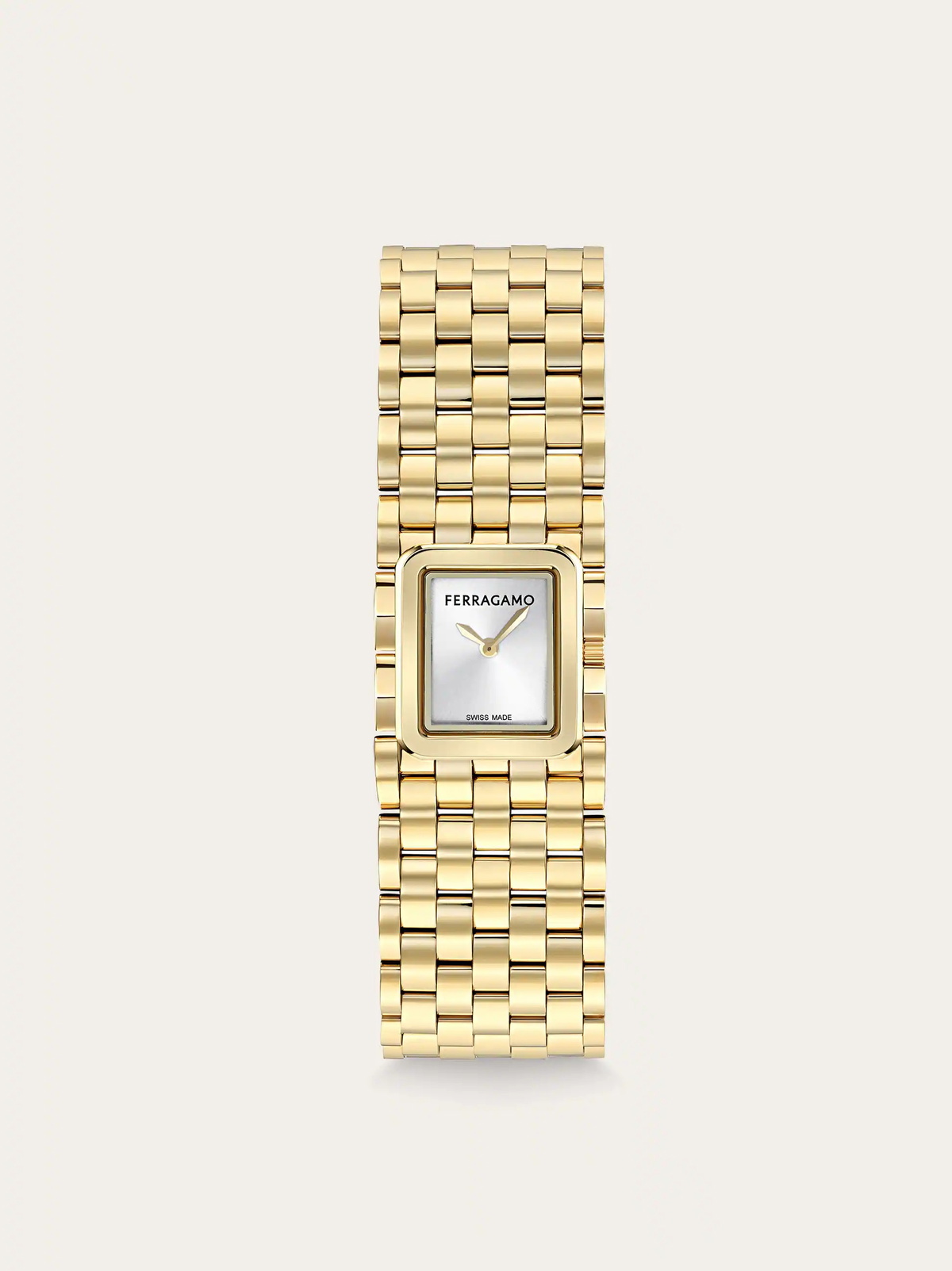 Ferragamo Womens Ferragamo Entrelacé watch in Gold