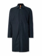 Private White V.C. - Jack's Mac Cotton Coat - Blue