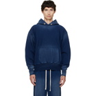 Les Tien Navy Heavyweight Hoodie