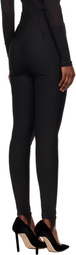 Mugler Black Tailored Leggings