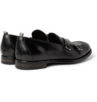 OFFICINE CREATIVE - Ivy Leather Monk-Strap Shoes - Black