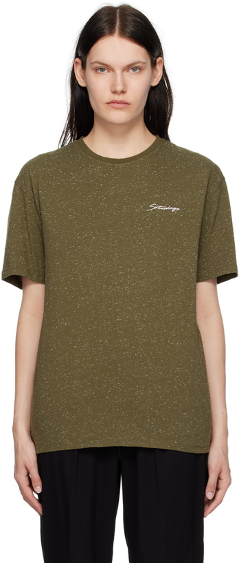 Photo: Saturdays NYC Green Chain Script T-Shirt