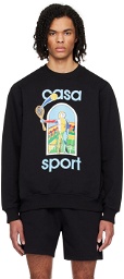 Casablanca Black 'Le Jeu Coloré' Sweatshirt