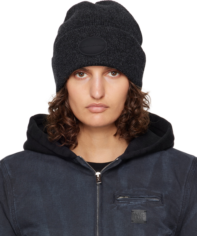 Photo: Alexander Wang Gray Dome Logo Beanie