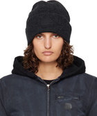 Alexander Wang Gray Dome Logo Beanie