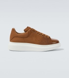 McQueen Oversized leather sneakers