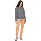 FLORE FLORE SSENSE Exclusive Gray Maggie Longsleeve T-shirt