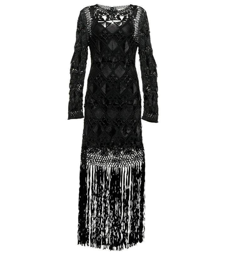 Photo: Zimmermann - Kaleidoscope macramé midi dress