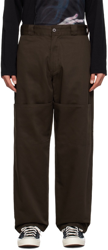 Photo: N.Hoolywood Brown Dickies Edition Trousers