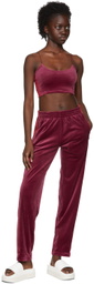 adidas x IVY PARK Purple Polyester Track Pants