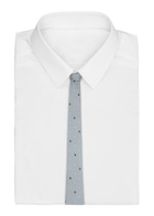 Alexander Mcqueen Skull and Star-jacquard Silk tie - Grey - One Size