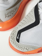Nike Tennis - NikeCourt React Vapor NXT Rubber and Mesh Tennis Sneakers - Orange