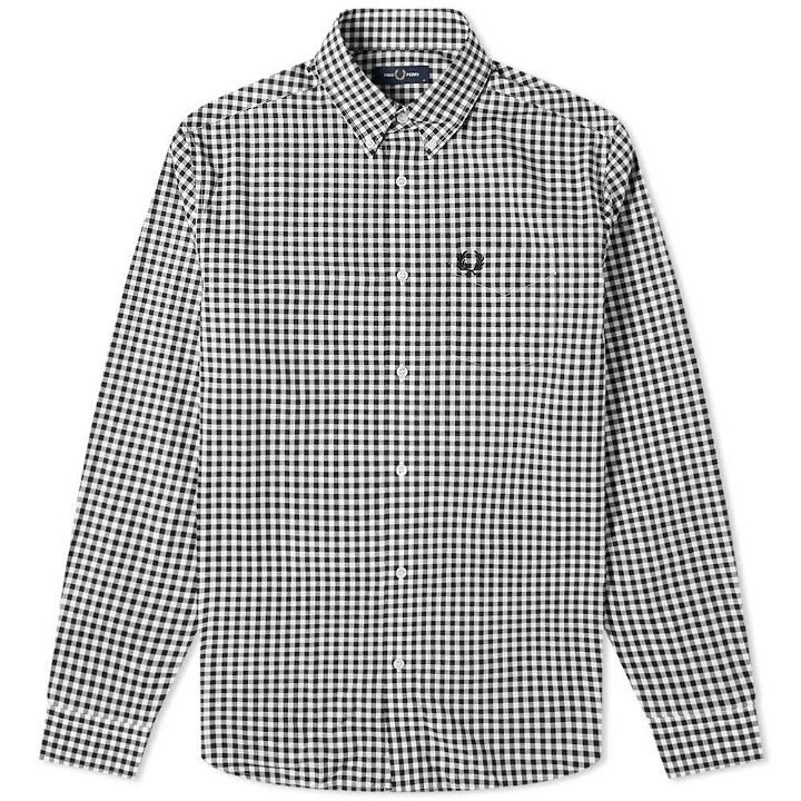 Photo: Fred Perry Button Down Gingham Shirt
