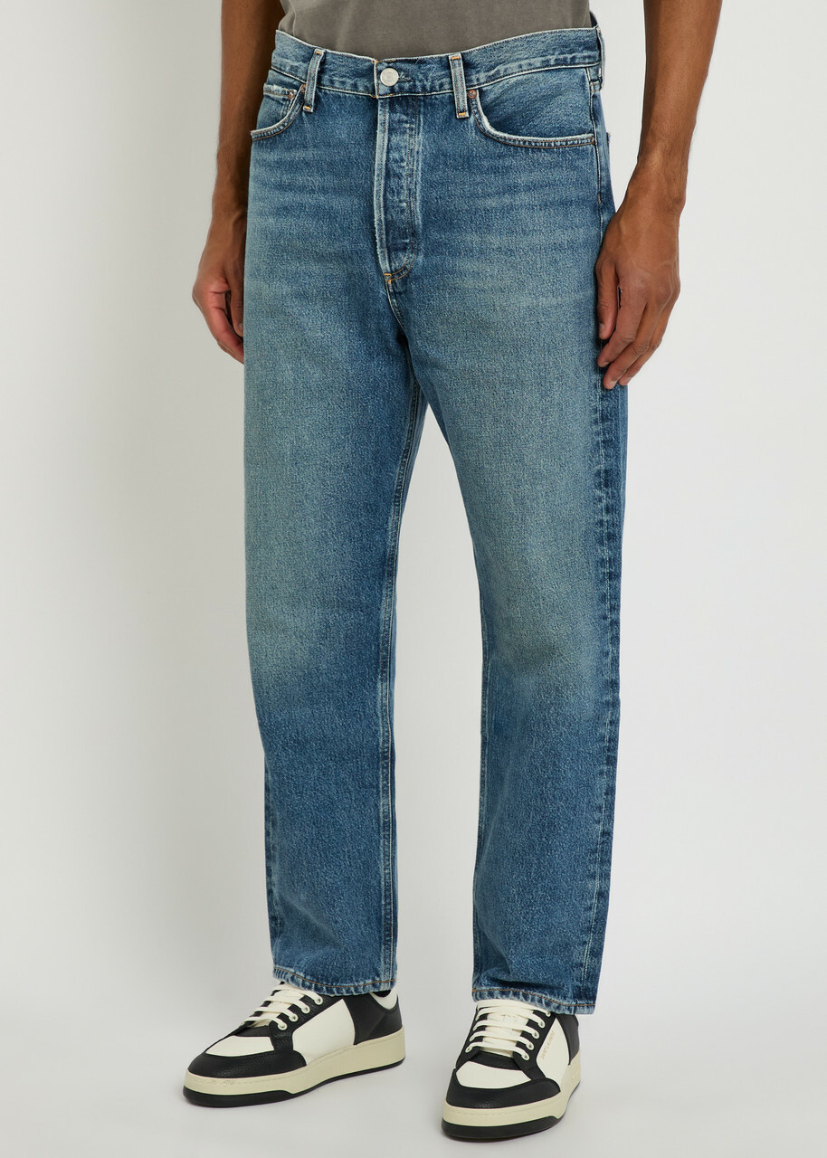 Agolde 90s Straight-leg Jeans Dark Blue