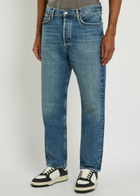 Agolde 90s Straight-leg Jeans Dark Blue