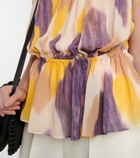 Altuzarra - Baldur tie-dye pleated top