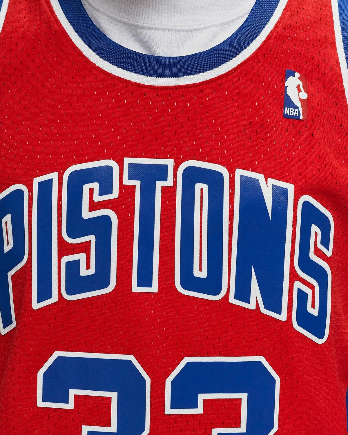 Mitchell & Ness Nba Jersey Detroit Pistons 1994 Grant Hill #33 Red