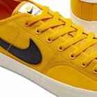 Nike SB Men's Blazer Court Dvdl Sneakers in Dark Sulfur/Black