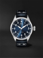 IWC Schaffhausen - Big Pilot's Automatic 43mm Stainless Steel and Leather Watch, Ref. No. IW329303