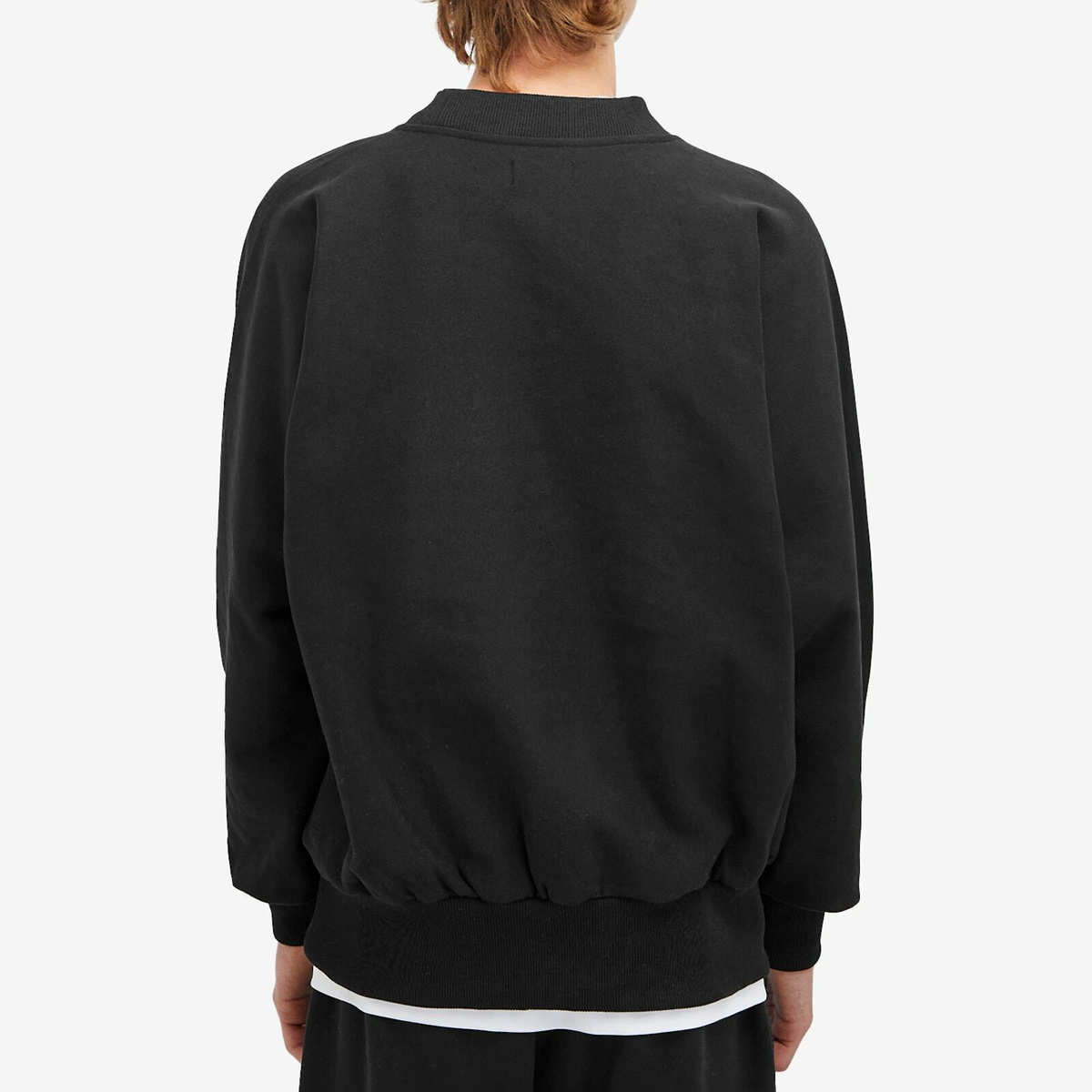 Late Checkout Men's LC Logo Crew Sweat in Black