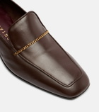 Herbert Levine Fair And Square 30 leather loafer pumps