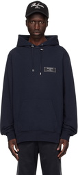 Balmain Navy 'Pierre Balmain' Hoodie