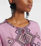 Isabel Marant Hanabi beaded clip-on earrings