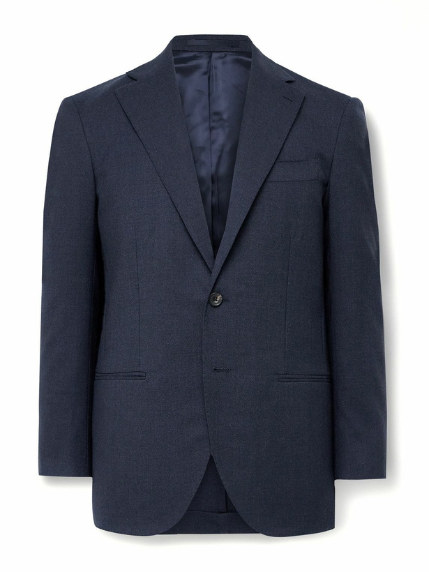 Photo: J. Mueser - Waverly Slim-Fit Wool-Fresco Suit - Blue
