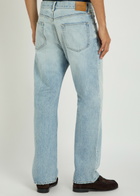 Saint Laurent Loose Straight-leg Jeans Blue