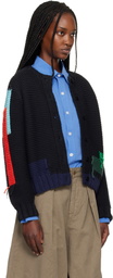 YMC Black Atomic Cardigan