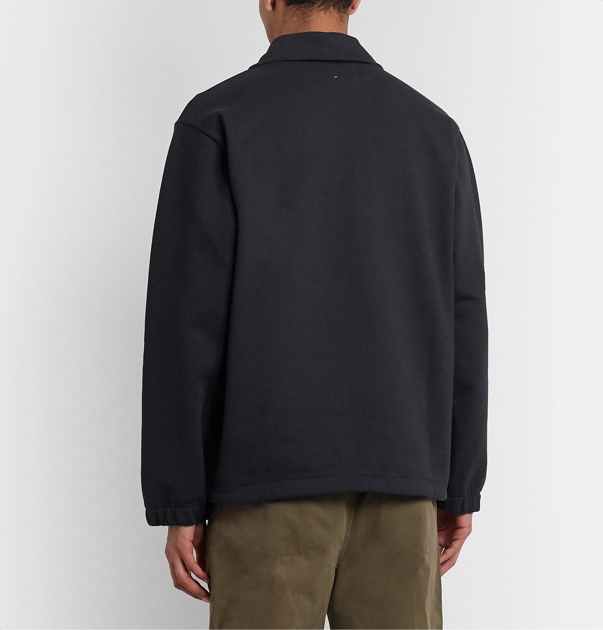 Margaret Howell - MHL Loopback Organic Cotton-Jersey Half-Zip