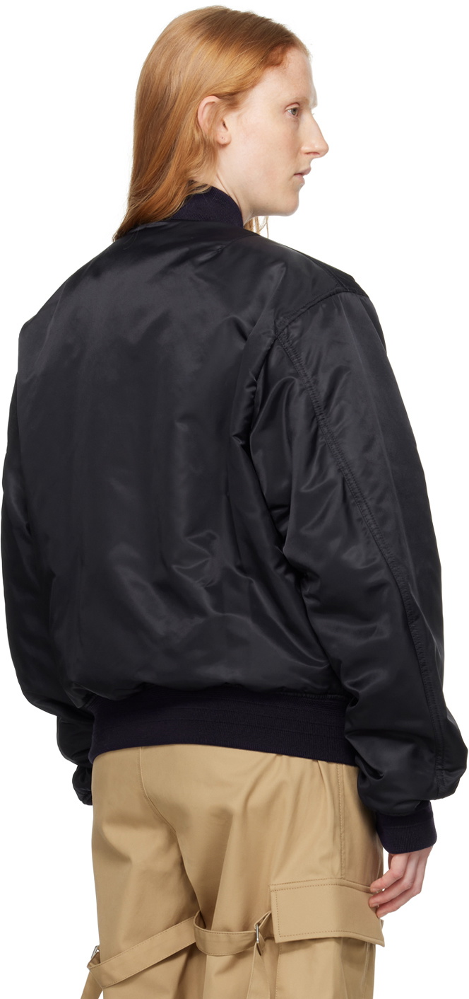 AMBUSH Black Patch Bomber Jacket