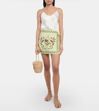 Agua by Agua Bendita Luna Pacifico printed beach cover-up