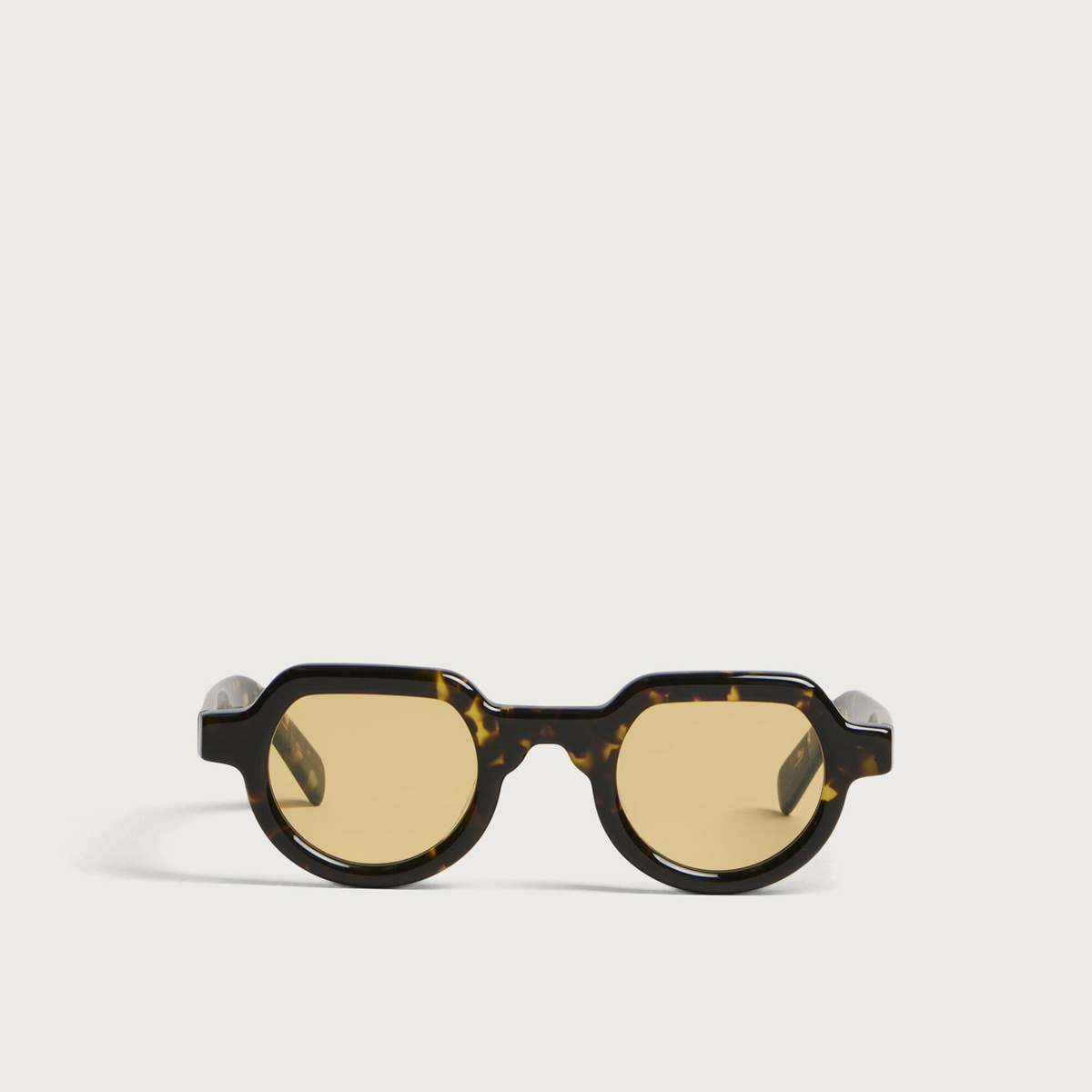 AKILA x Brain Dead Tani Sunglasses in Tortoise/Yellow