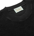 Aries - Logo-Print Cotton-Terry Sweatshirt - Men - Black