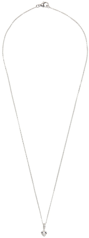 Photo: Tom Wood Silver Heart Necklace