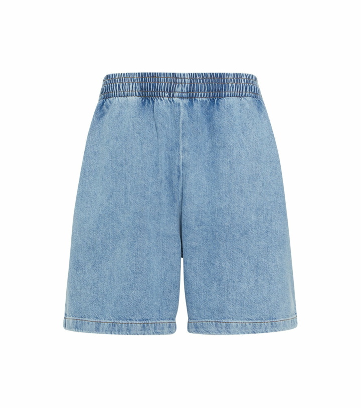 Photo: Acne Studios - Bleached denim shorts